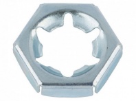 Гайка DIN 7967 (M 27) оцинк - (50)