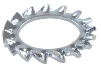 Шайба зубчатая, врезная DIN 6797A (M 14) оцинк - (50)