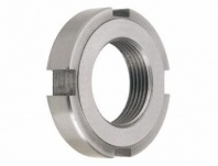  Гайка ГОСТ 11871 (M 16x1,5) круглая шлицевая - (50)